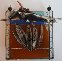 Shakil Ismail, 14 x 14 Inch, Casted Glass Metal Work, Sculpture, AC-SKL-258